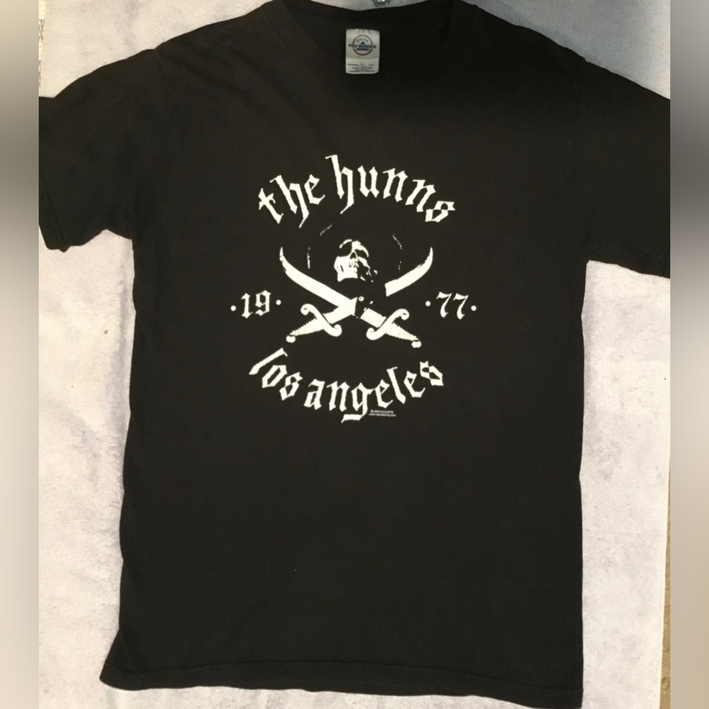 The Hunns Duane Peters Vintage Punk Shirt Small